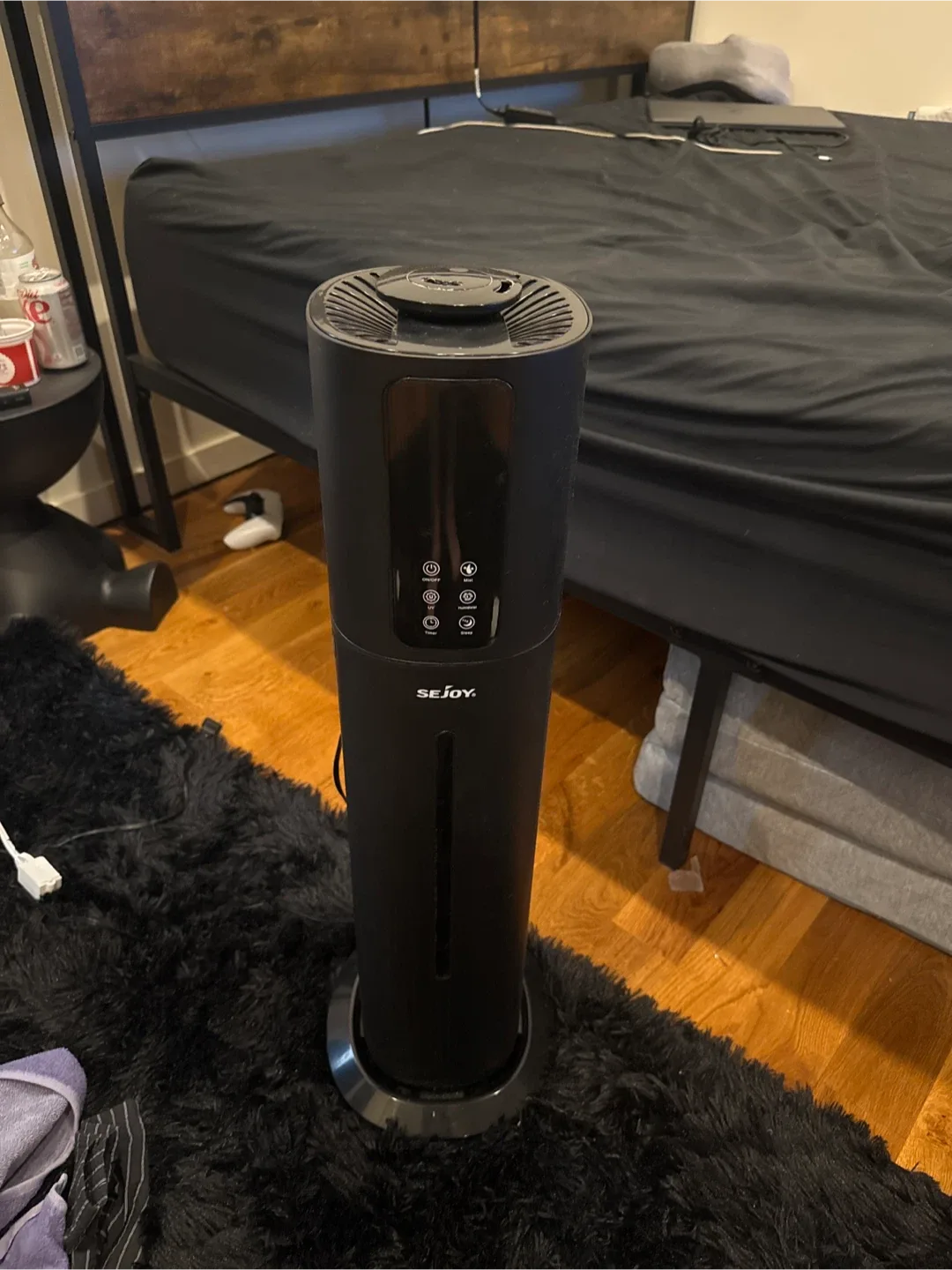 Sejoy humidifier Tower Fan - Black