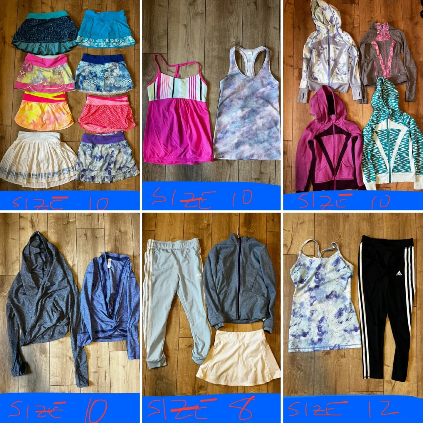 Ivivva clothing lot (mostly size 10) image indicator(3)