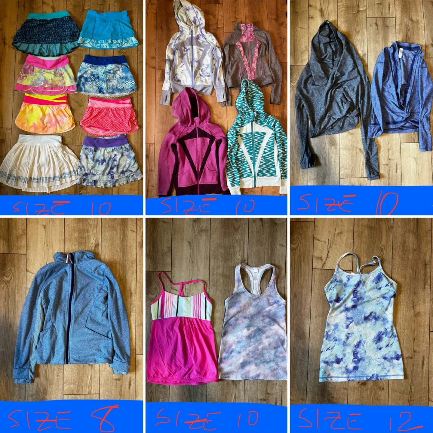 Ivivva clothing lot (mostly size 10) image indicator(4)
