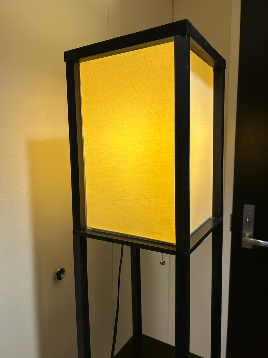 Black Shelf Floor Lamp - photo 2