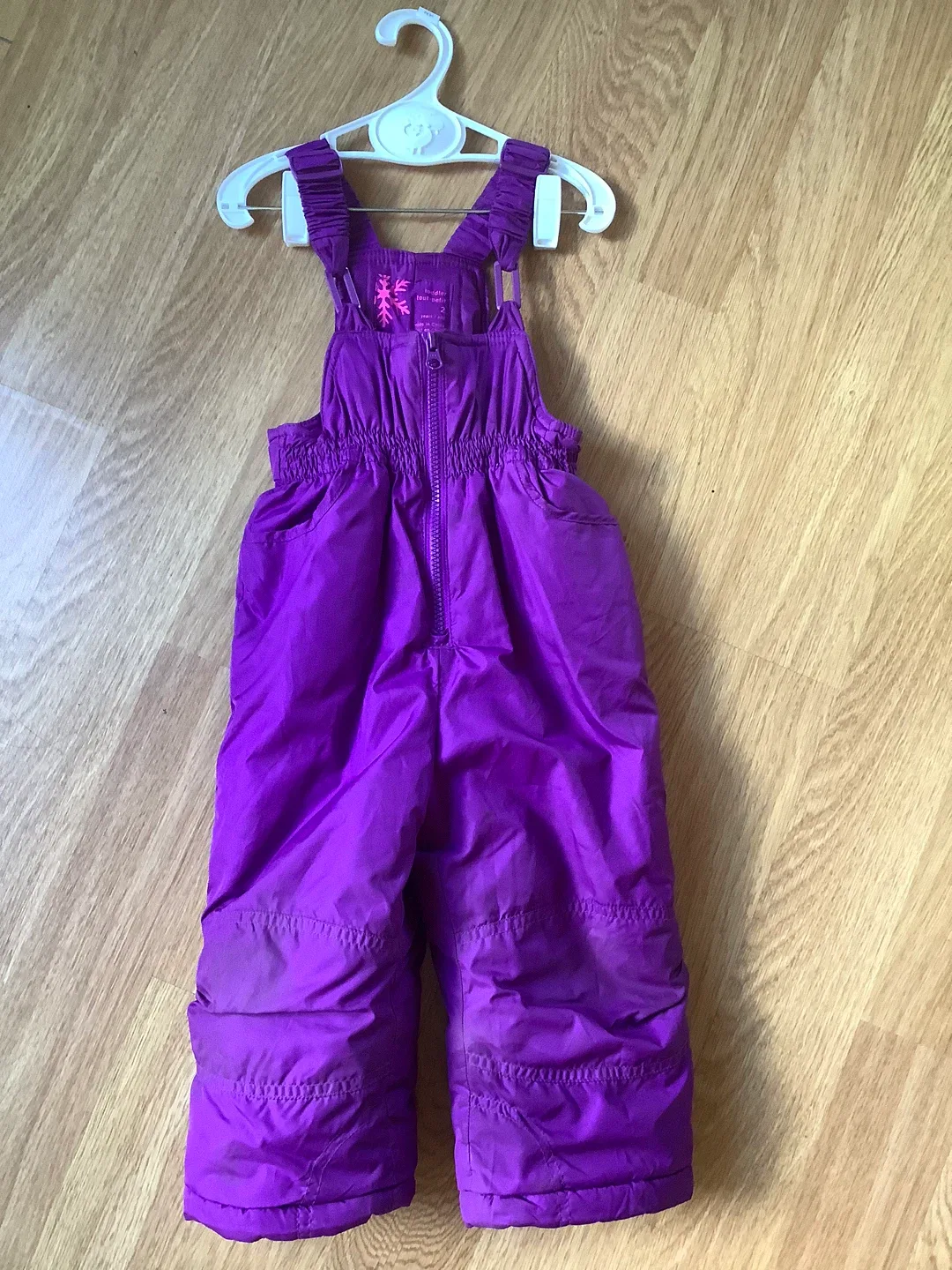 Infant Purple Snow Pants - Size 2