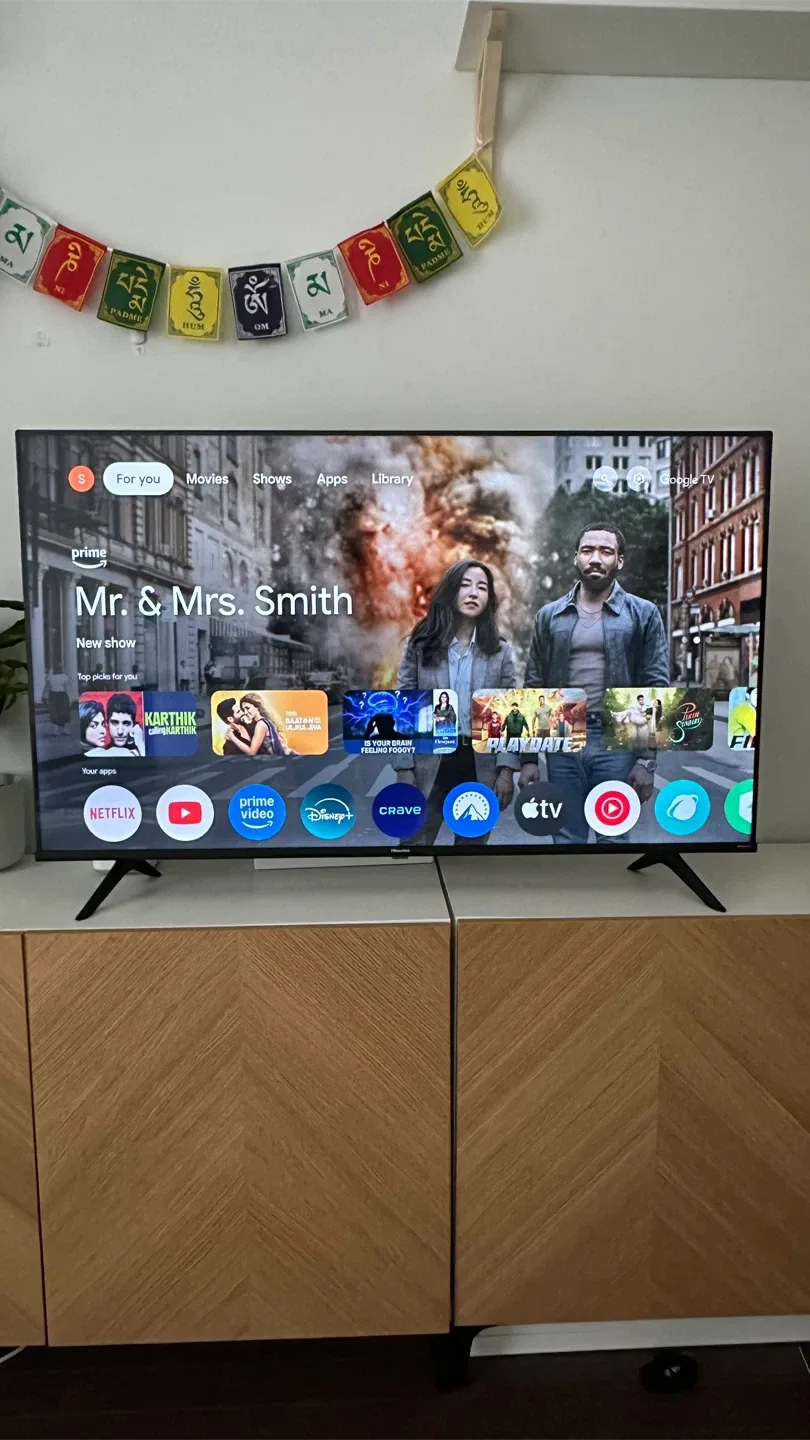 4K Resolution TV with Dolby Vision HDR