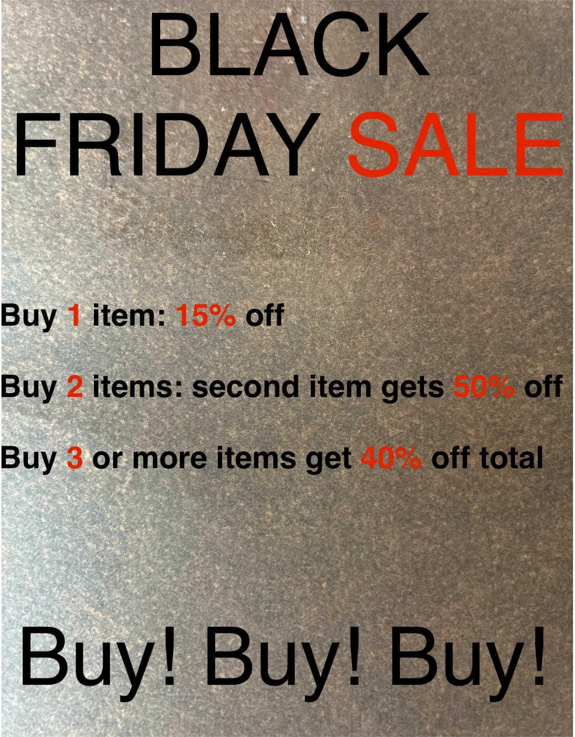 Black Friday Sale gives YOU $$$ OFF Discount free buy sold