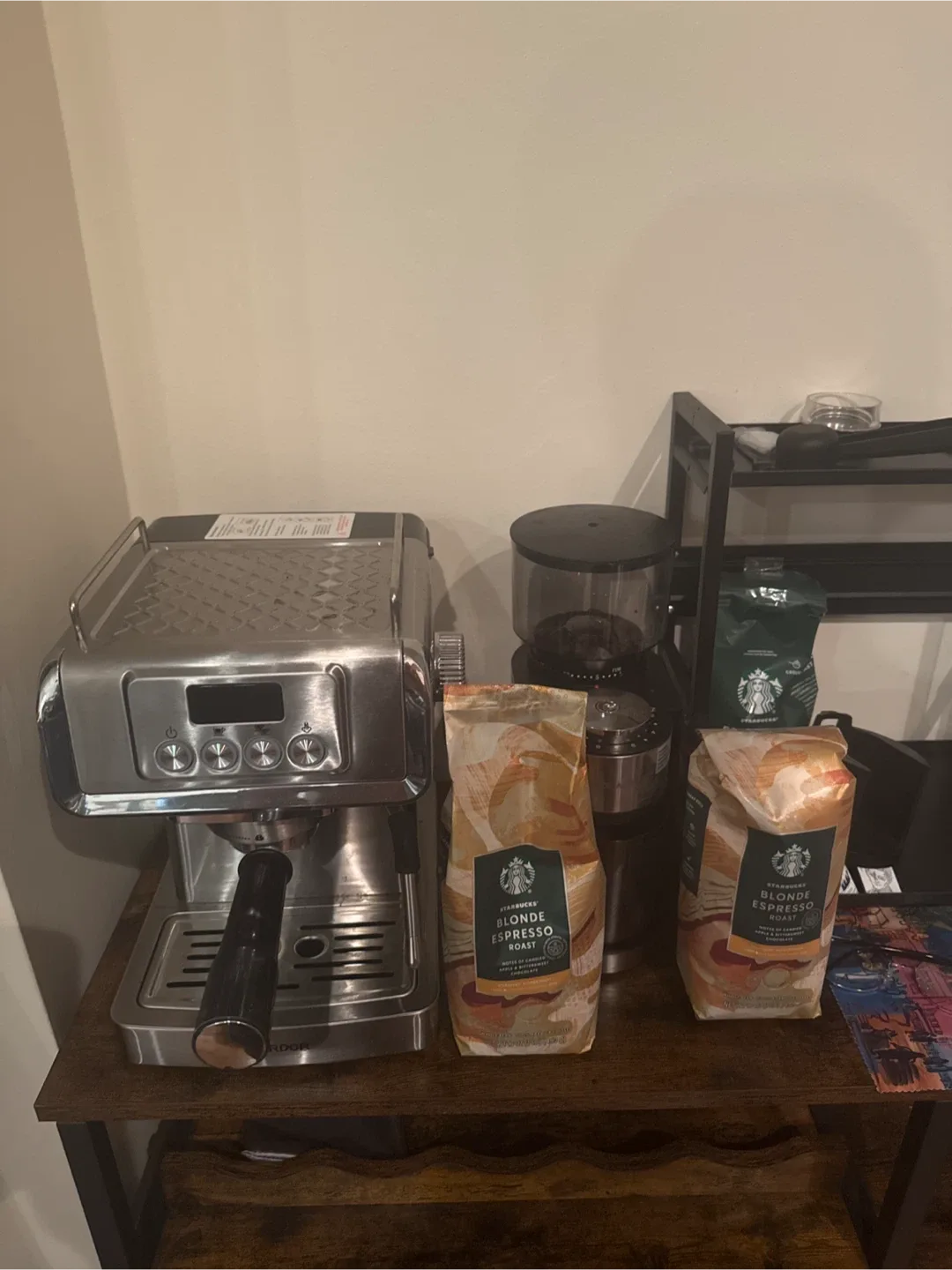Espresso machine + blender