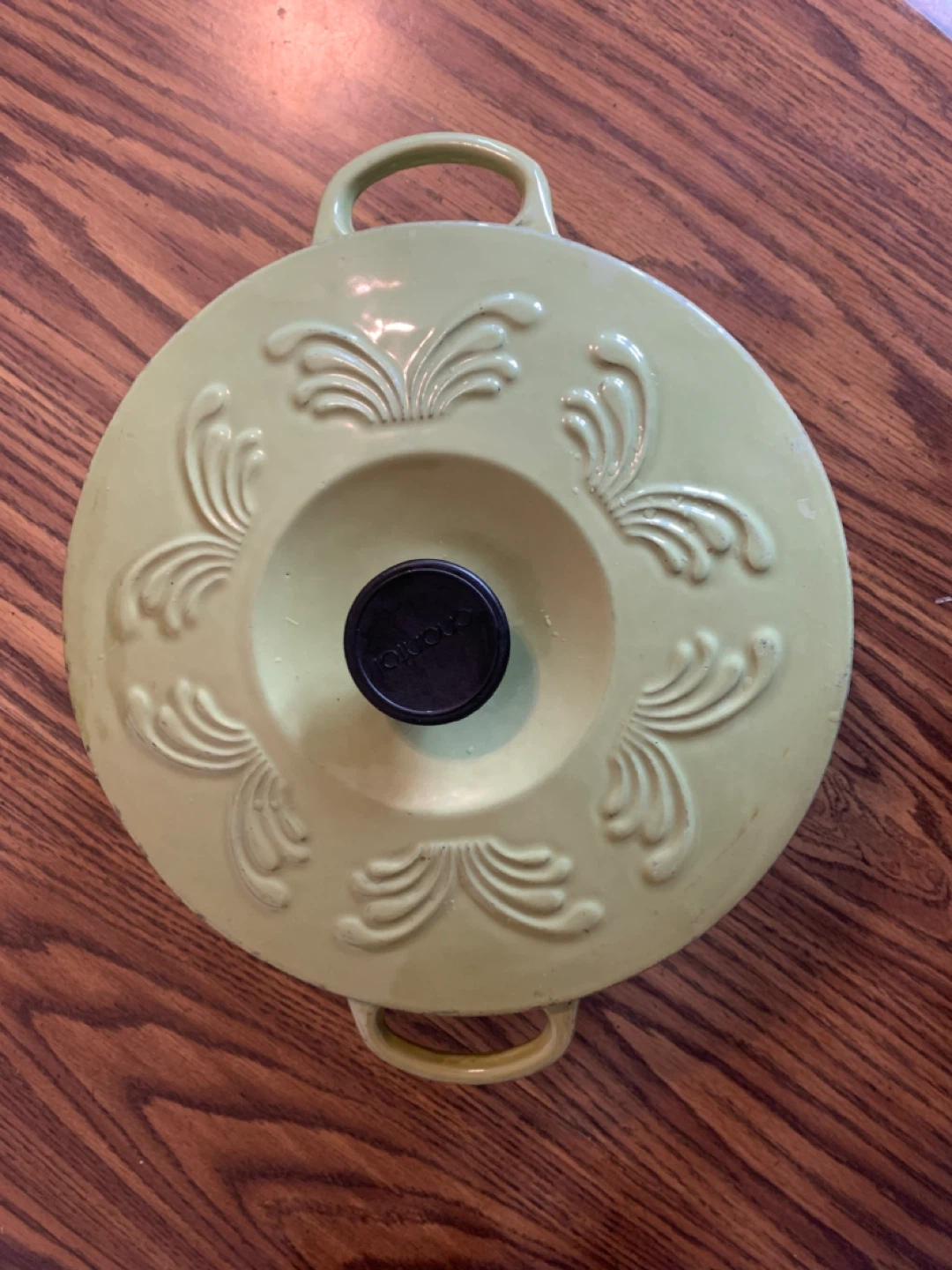 Chantal 7QT Enameled Vintage Cast Iron Dutch Oven, Green - photo 3