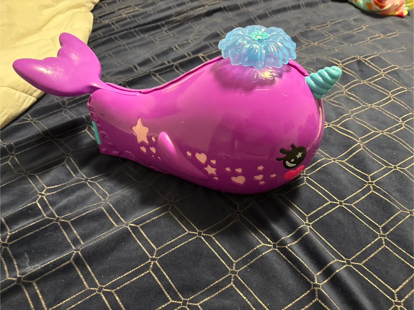 Polly pocket Purple Whale