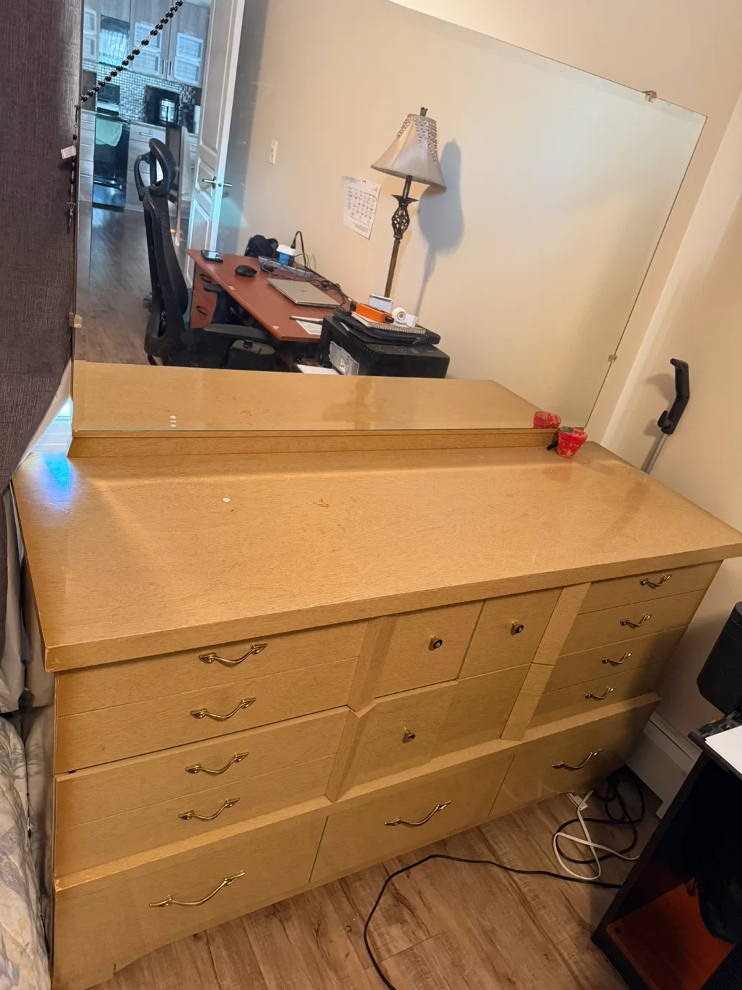 Vintage Dresser with Mirror