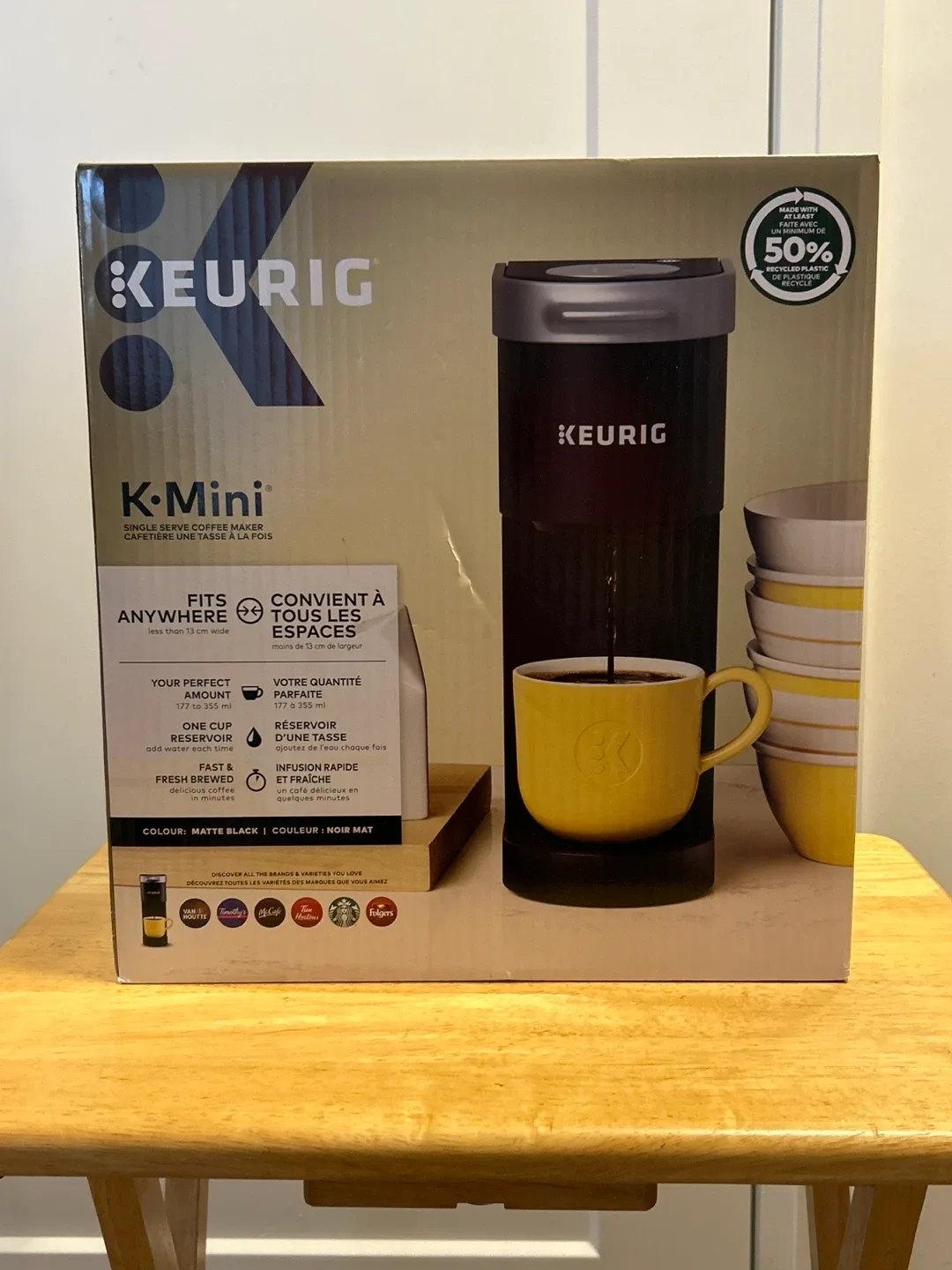 New Keurig K-Mini Matte Black Single Serve Maker