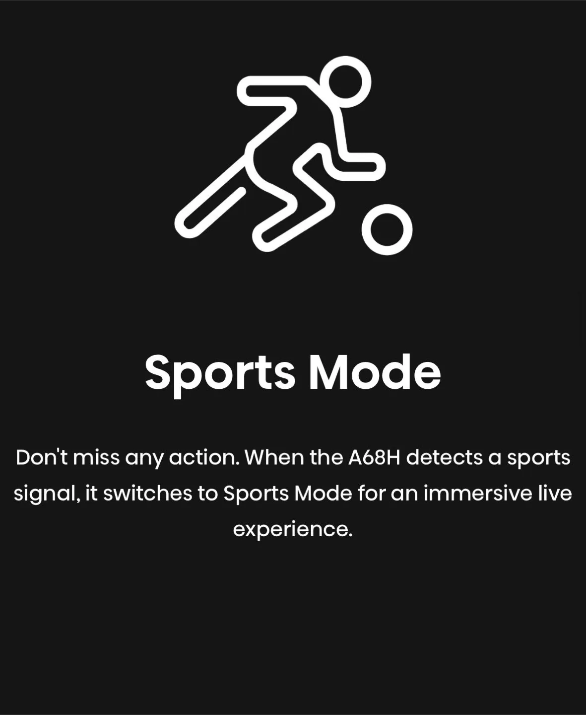 4K Resolution TV with Dolby Vision HDR image indicator(6)