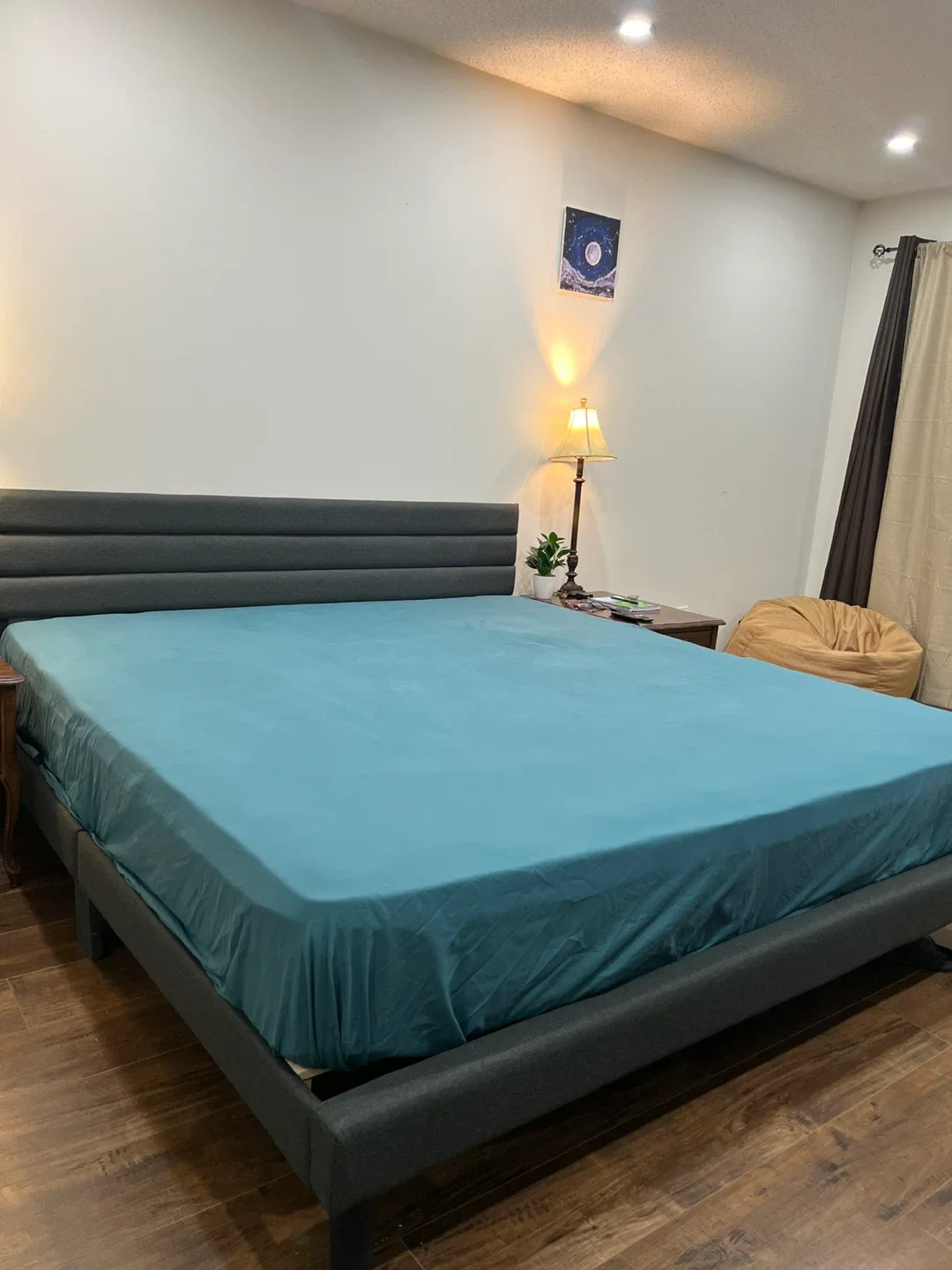 King size bed and mattress Set