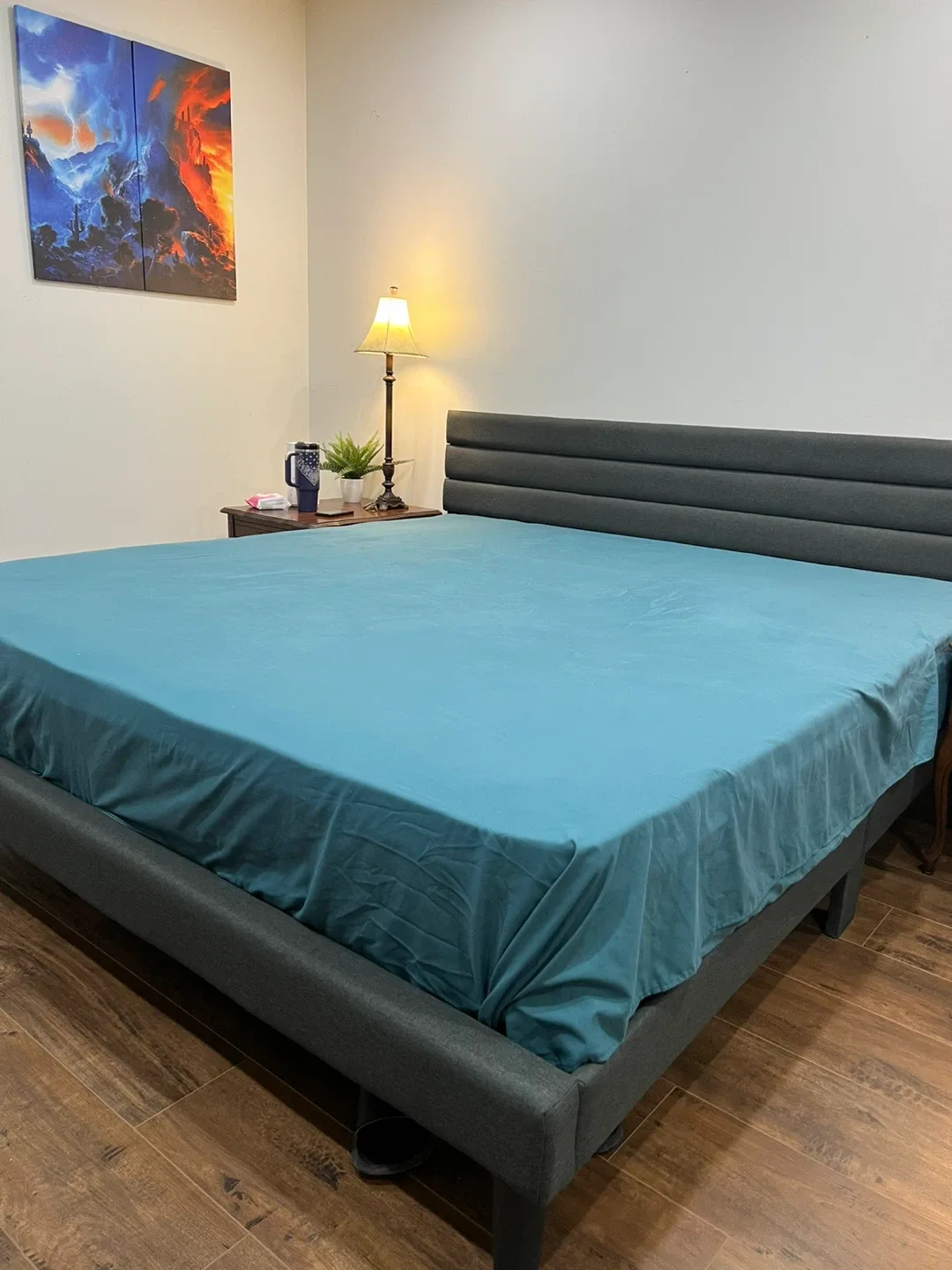 King size bed and mattress Set image indicator(2)