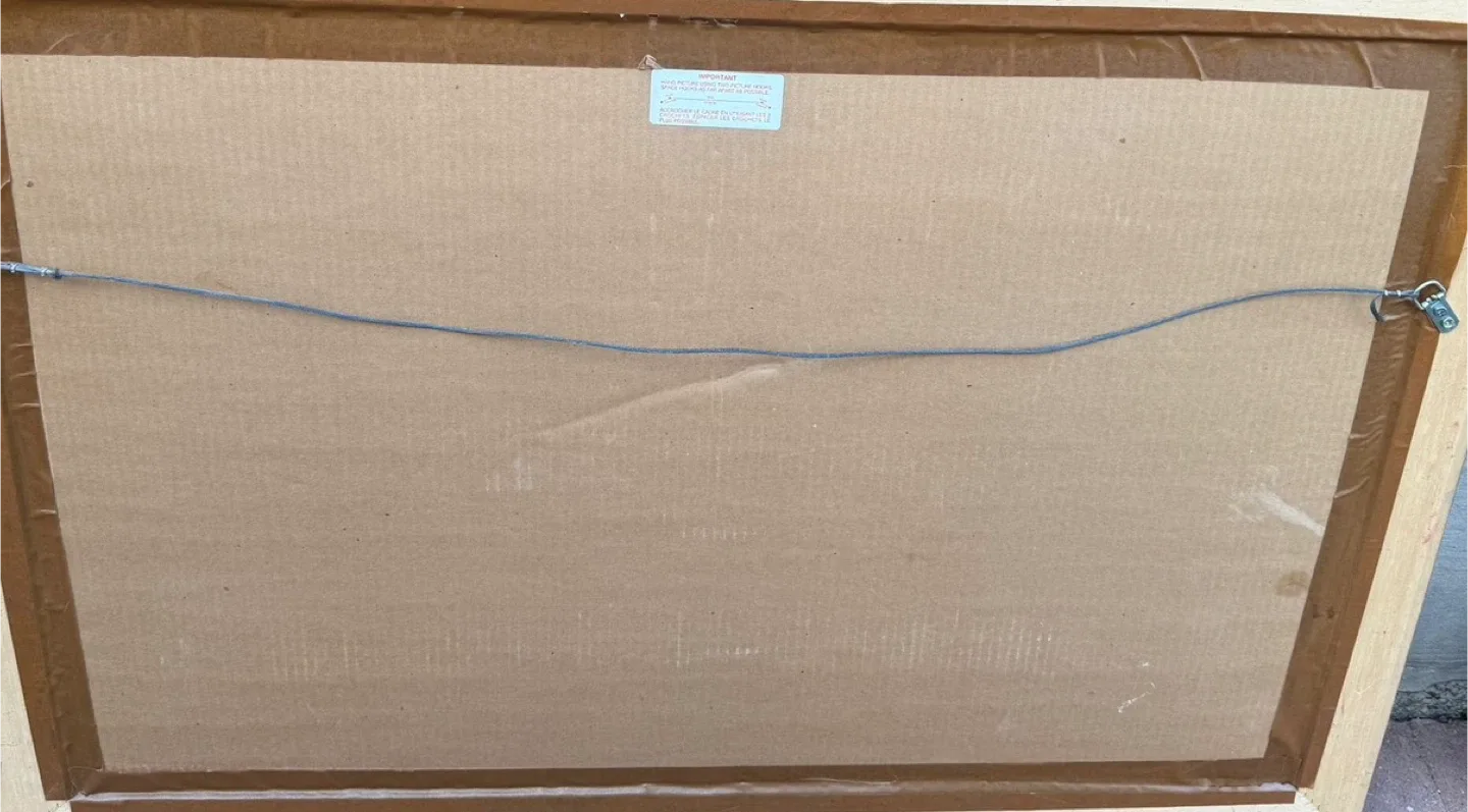 Ren Will _ Vintage Framed Art Print Montreal (Large 26x40) image indicator(4)