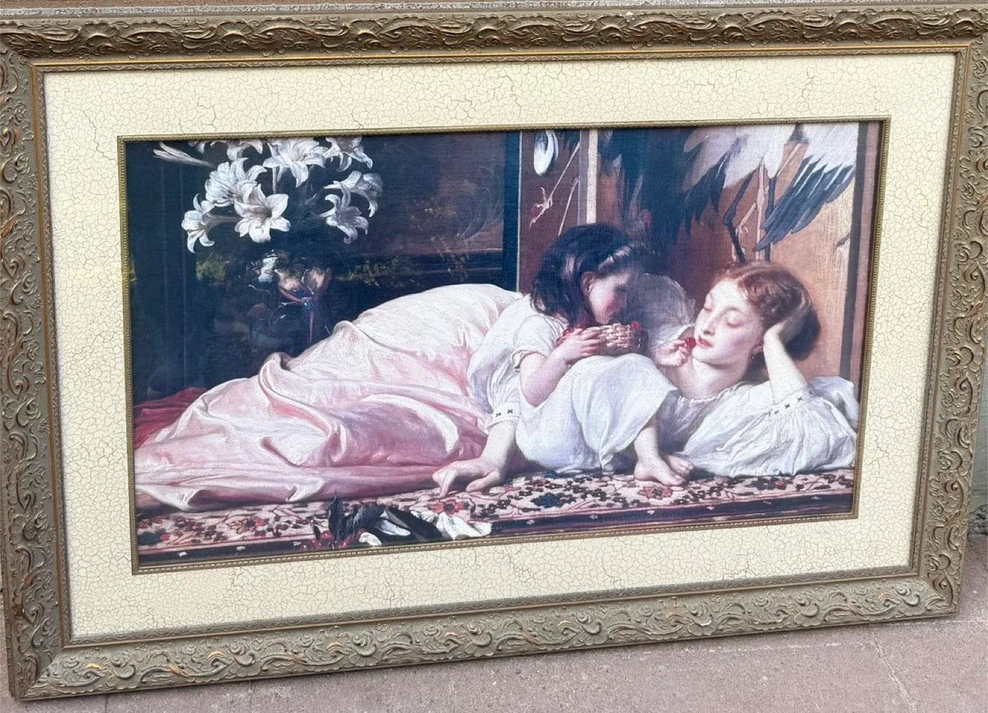 Ren Will _ Vintage Framed Art Print Montreal (Large 26x40)