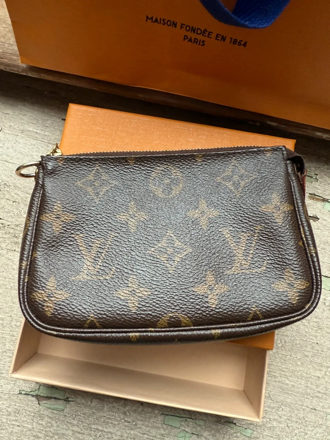 Louis Vuitton Monogram Key Pouch wallet image indicator(2)