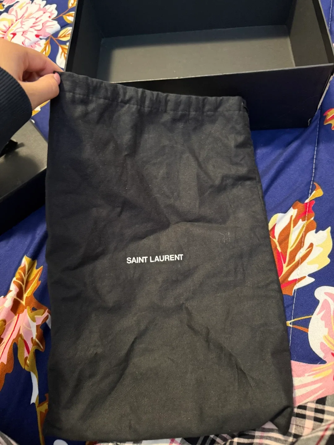 Saint Laurent Black Leather Heels, Size 7 image indicator(3)