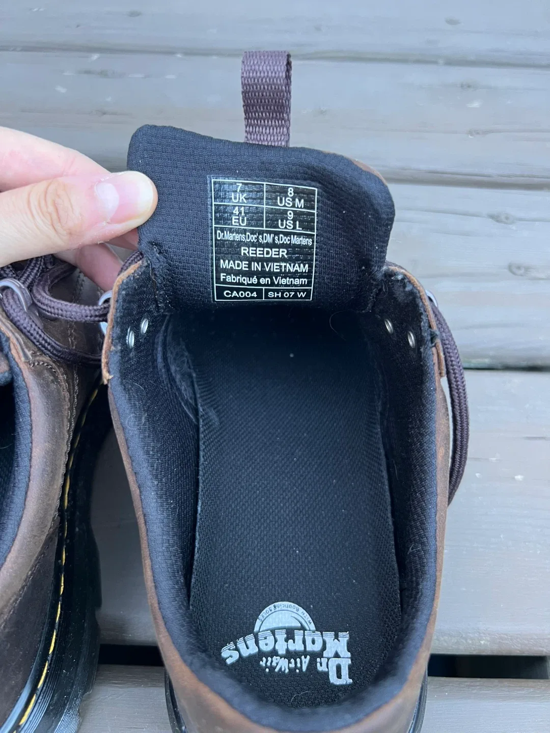 Dr. Martens Reeder Shoes US Men's Size 8 image indicator(3)