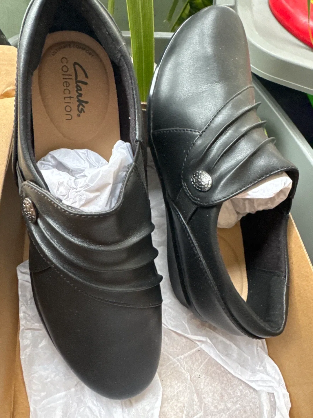 Clarks Collection Black Shoes