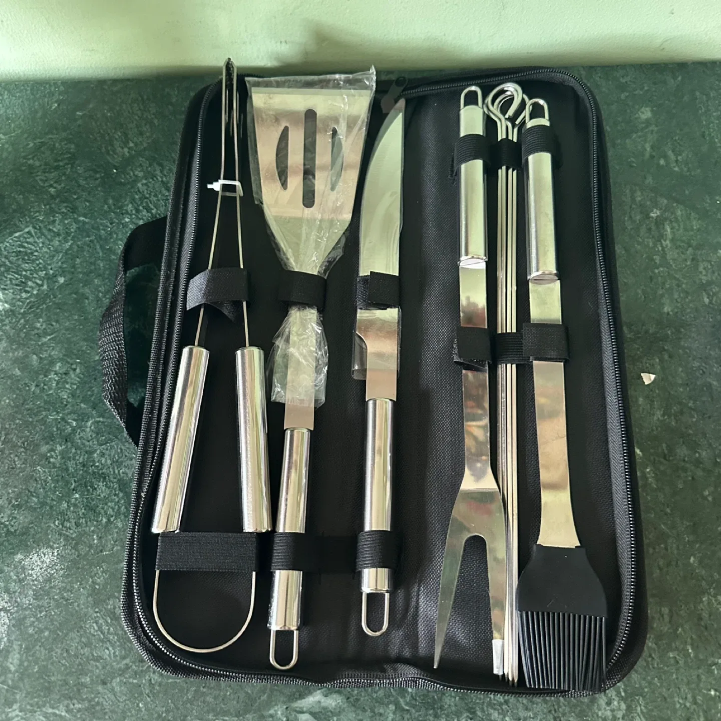 BBQ Grill Tool Set with Case