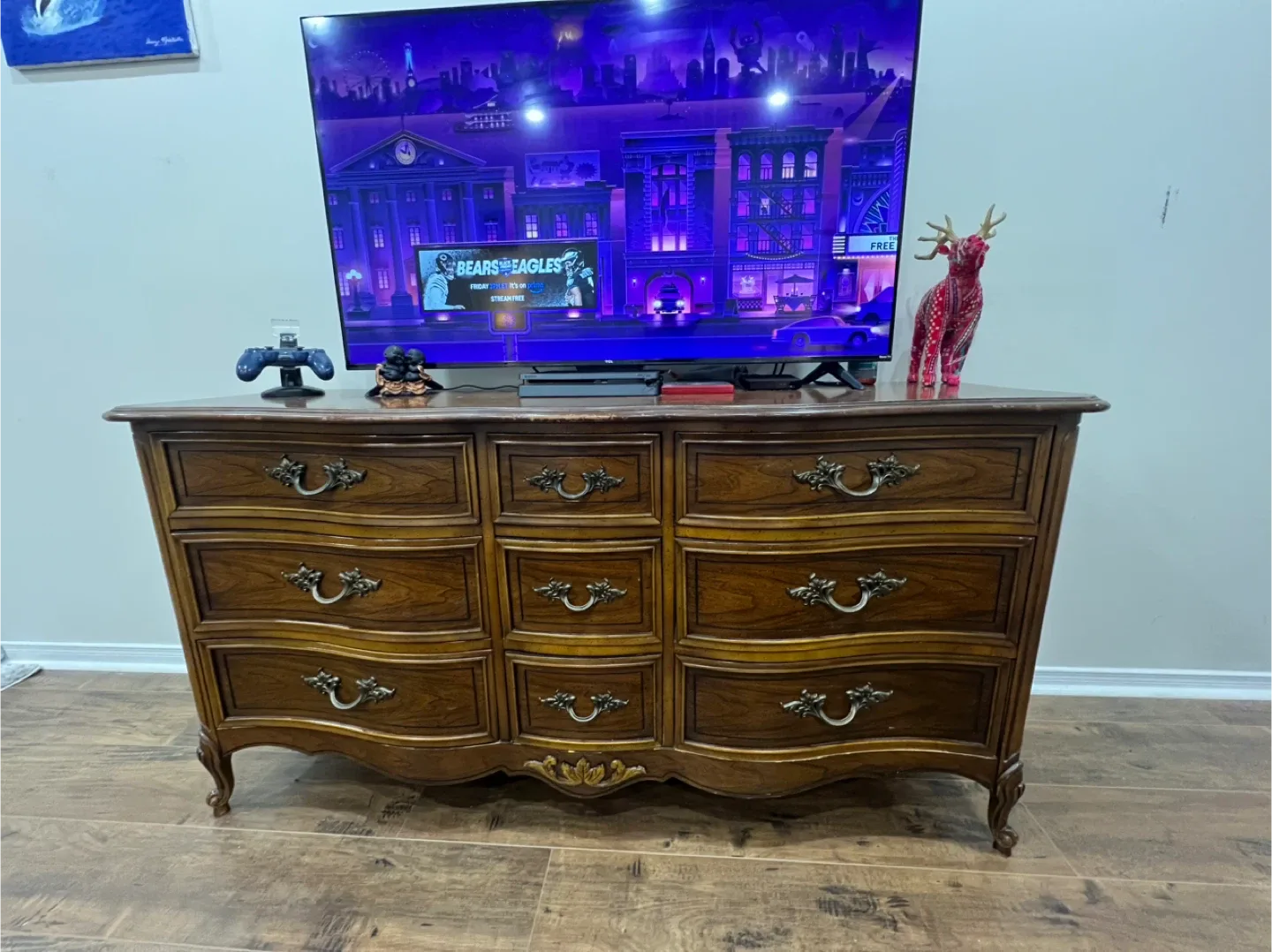 Vintage Wooden Dresser