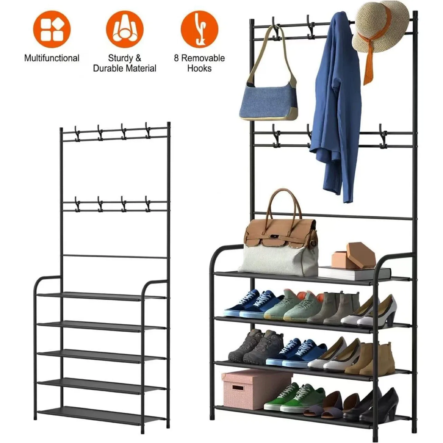 Coat Rack Shoe Organizer - New in Box!