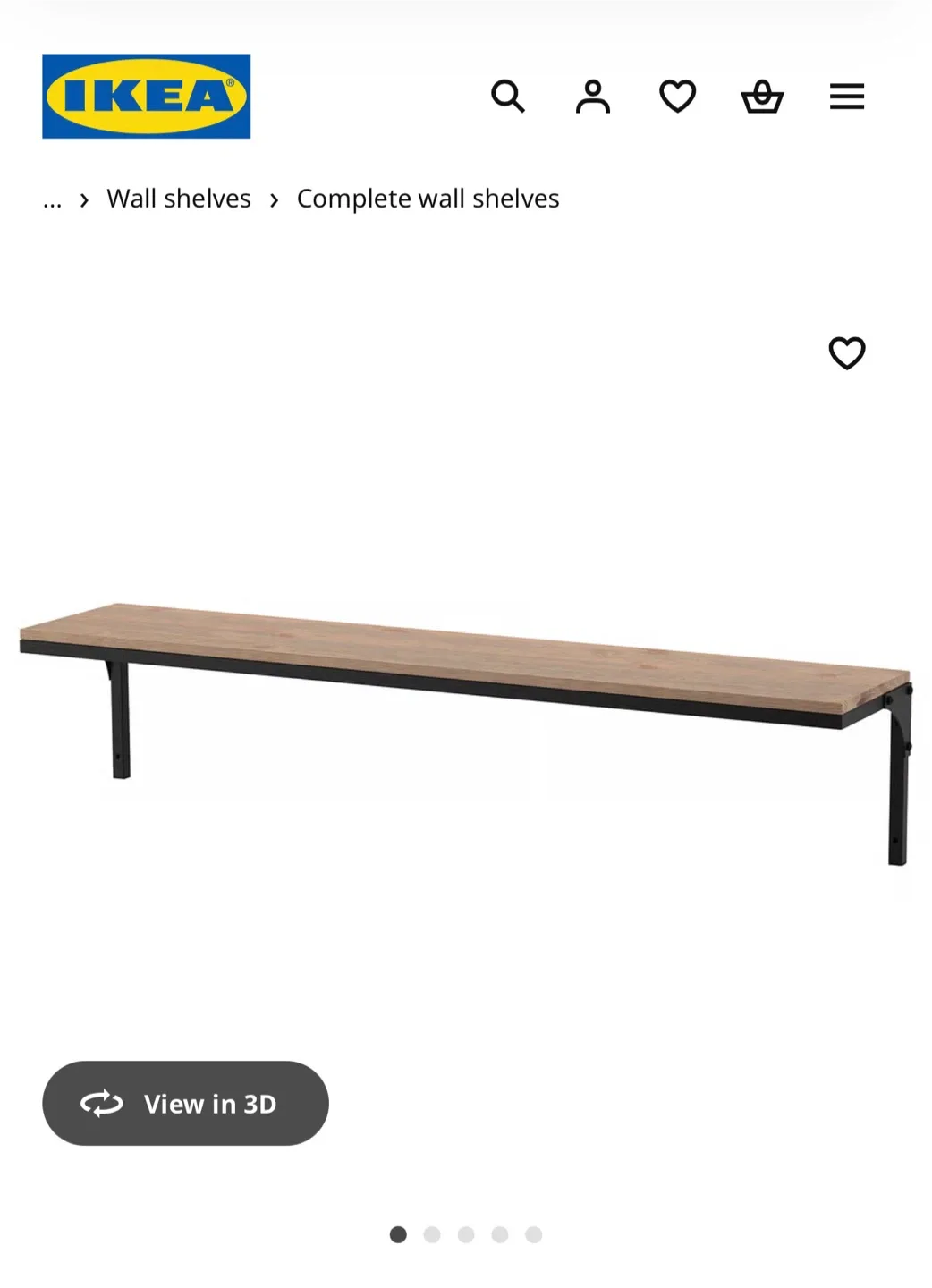 IKEA shelf