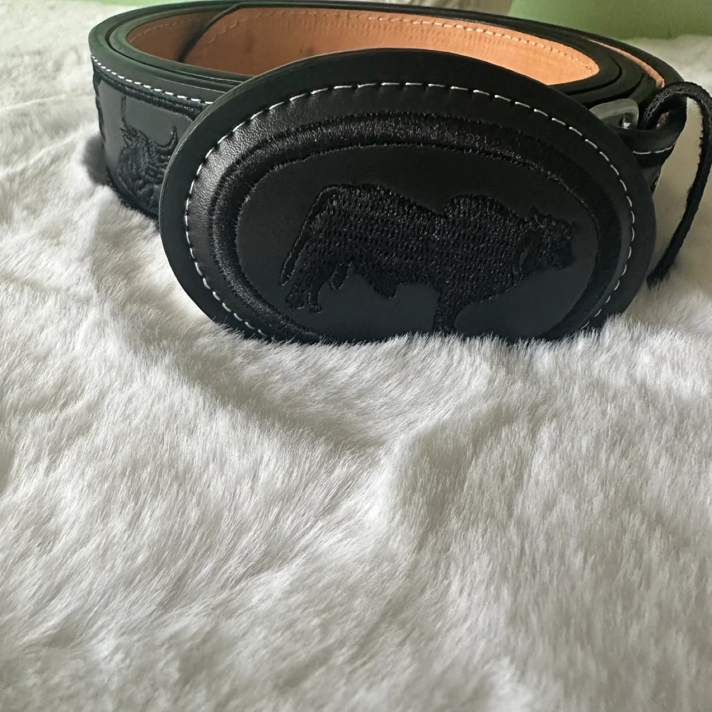 YAC Leather Belt - Size 40 image indicator(5)