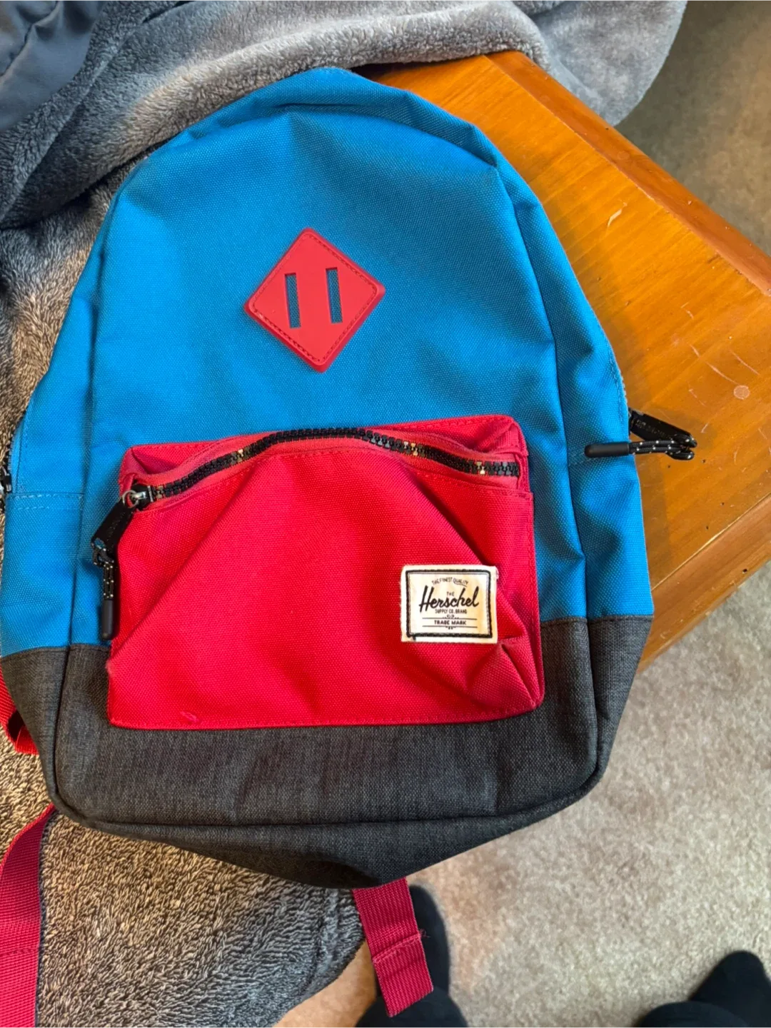 Herschel Supply Co. Backpack - Blue, Red, Grey