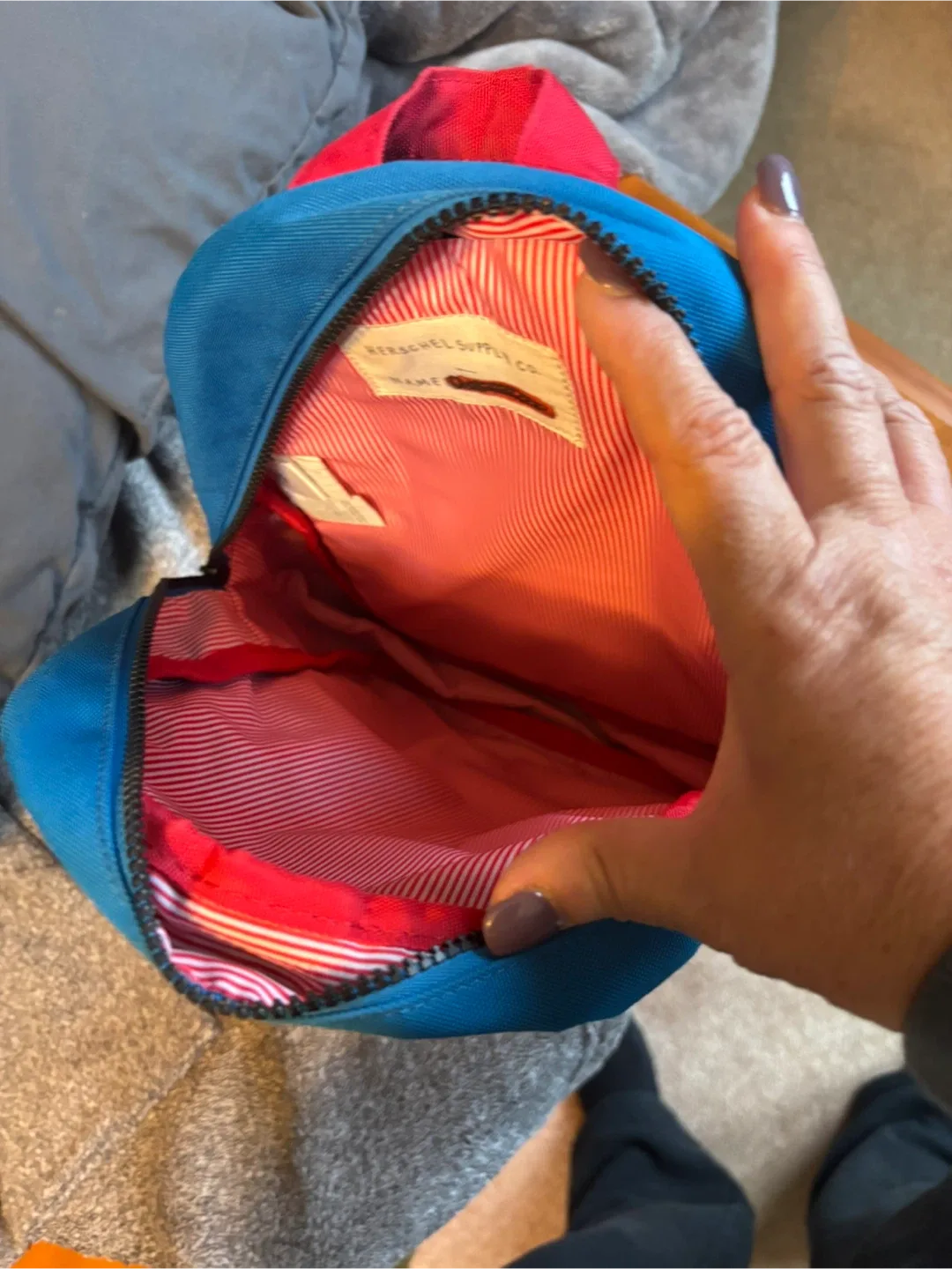 Herschel Supply Co. Backpack - Blue, Red, Grey image indicator(3)