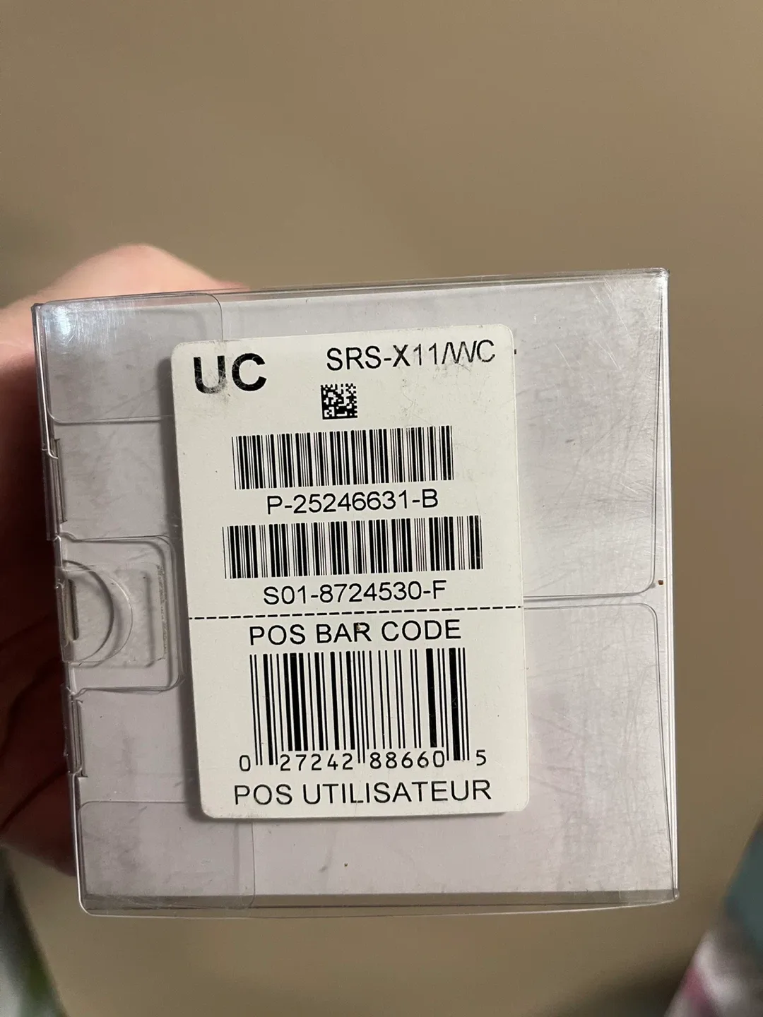 Sony SRS-X11 Wireless Bluetooth Speaker - White image indicator(2)