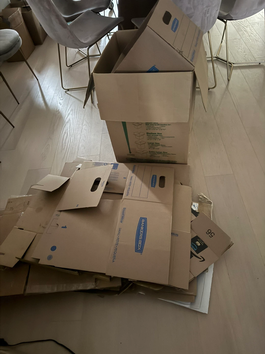 Moving Boxes - Large, Medium & Small