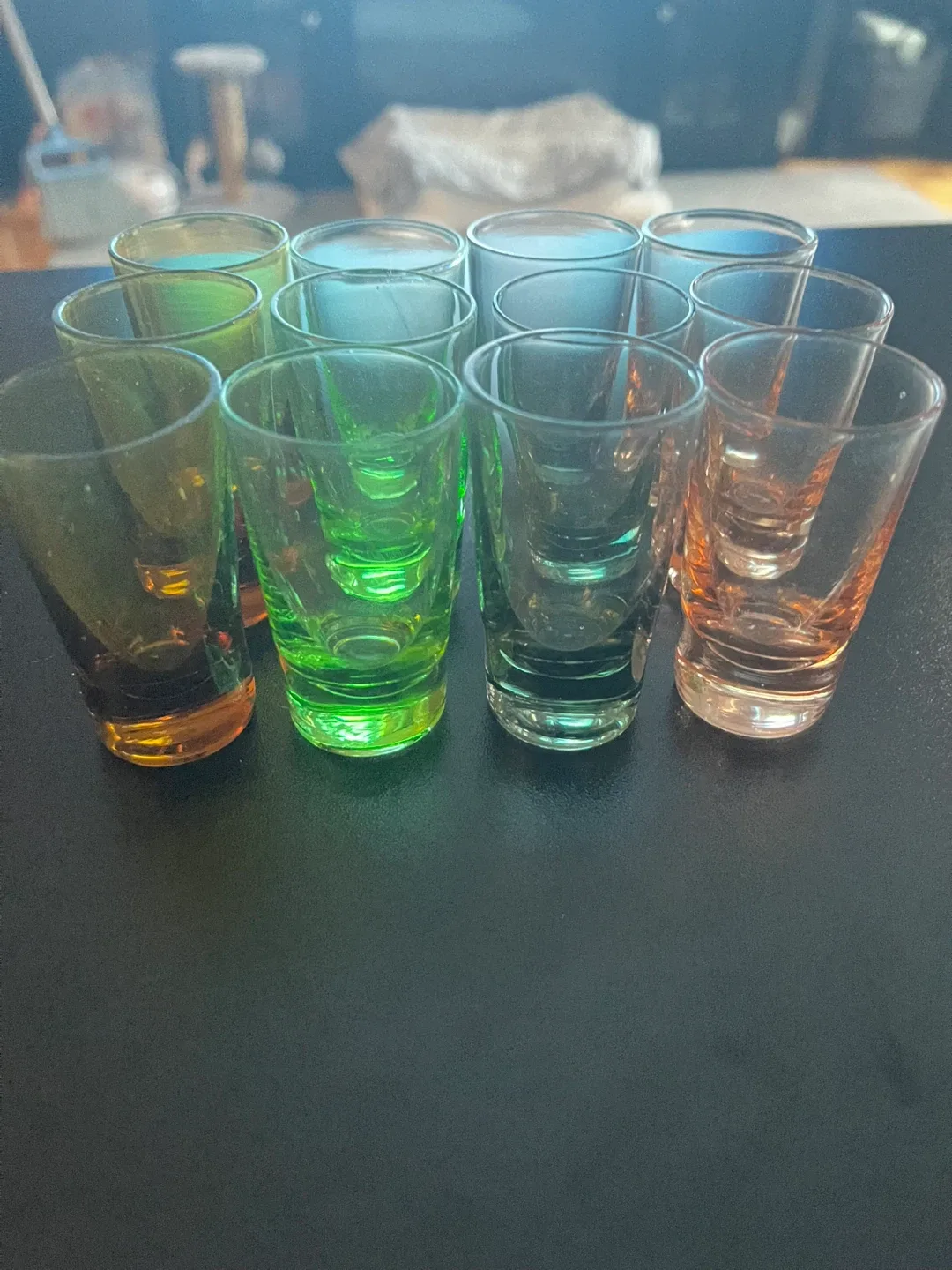 Vintage shot glasses