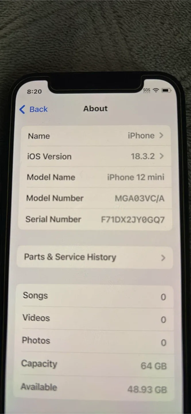 iPhone 12 mini - 64GB