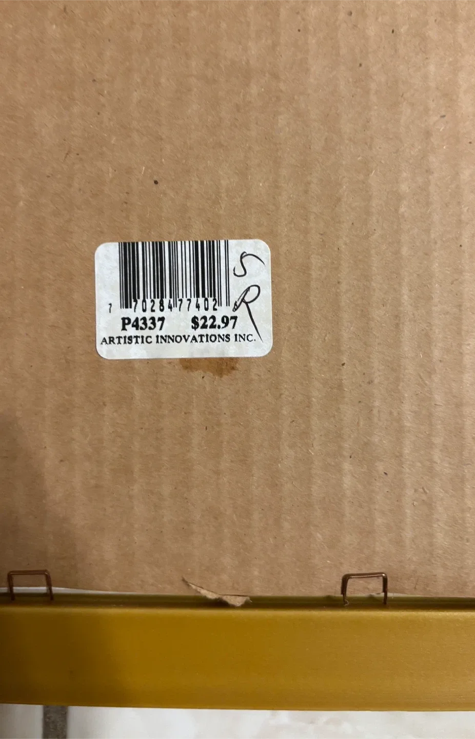 Beautiful Golden Framed Art Print by Artistic Inc (14” x 14”) image indicator(5)