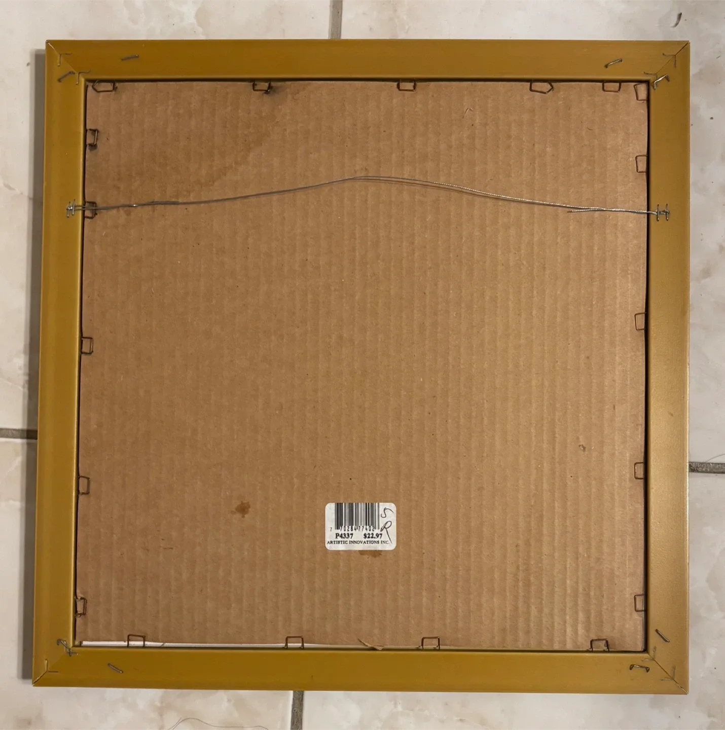 Beautiful Golden Framed Art Print by Artistic Inc (14” x 14”) image indicator(4)