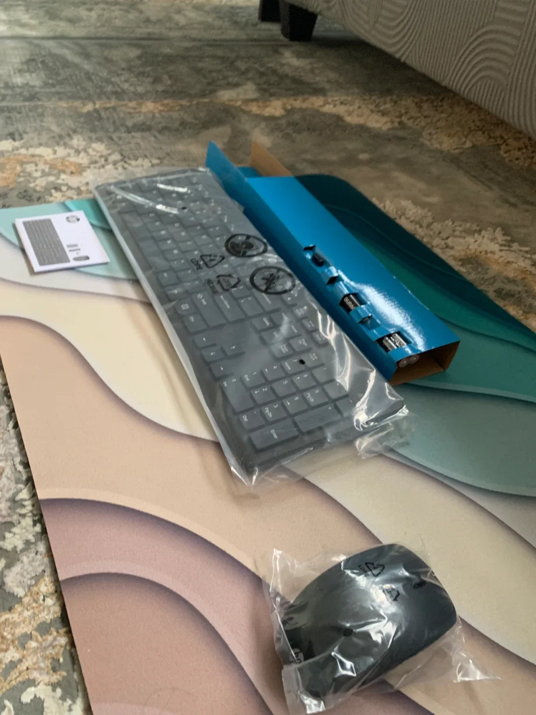 New HP Wireless Keyboard and Mouse Combo