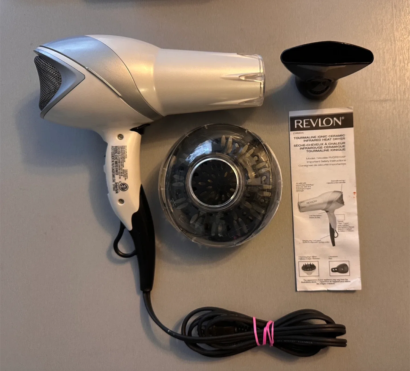 Revlon Tourmaline Ionic Ceramic Infrared Hair Dryer
