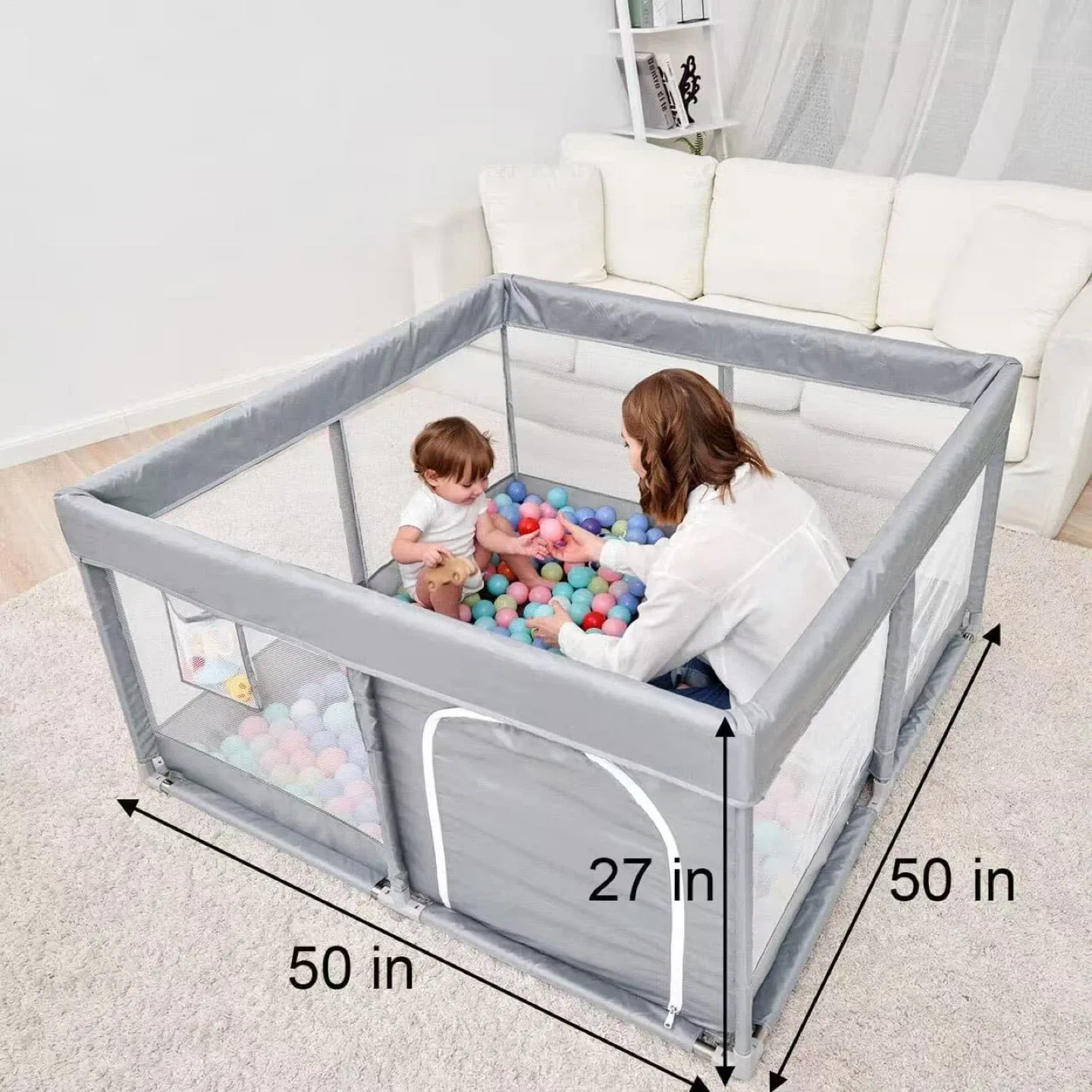 TODALE Baby Playpen - Safe & Eco-Friendly image indicator(3)