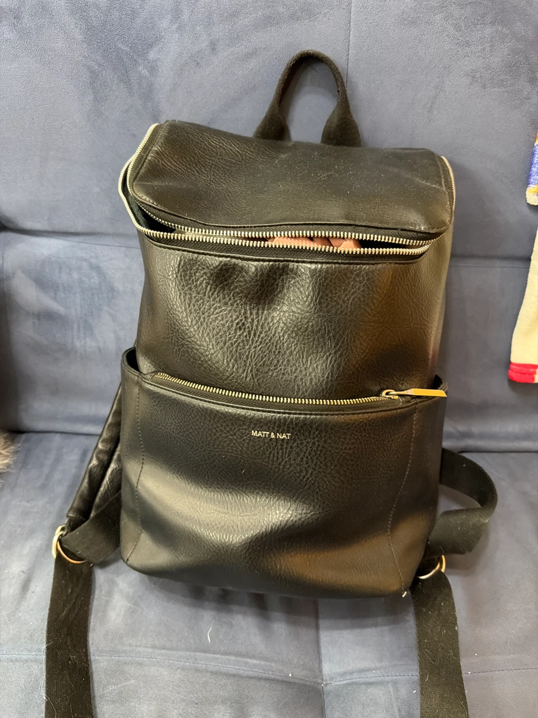 Matt & Nat Black Backpack