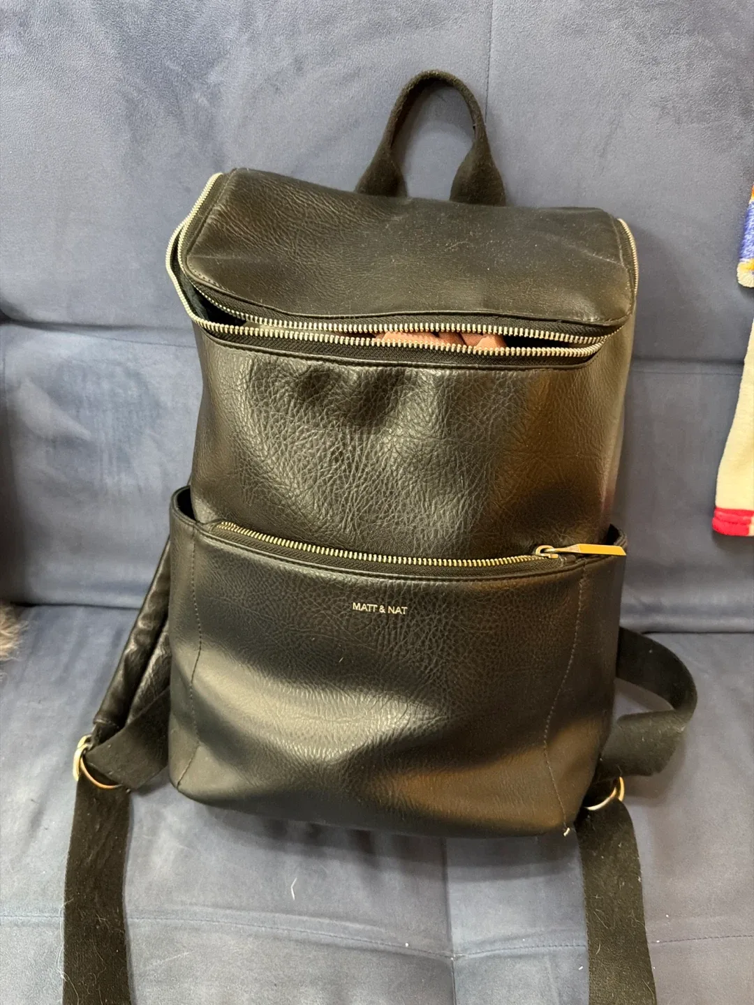 Matt & Nat Black Backpack