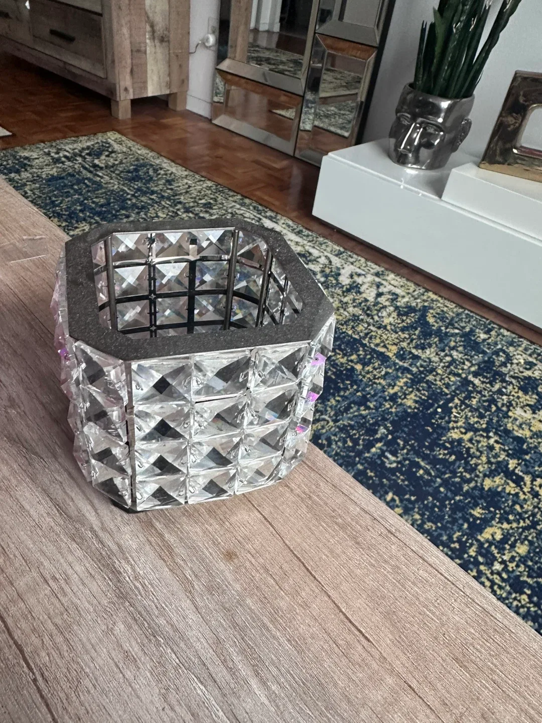 Crystal Candle Holder