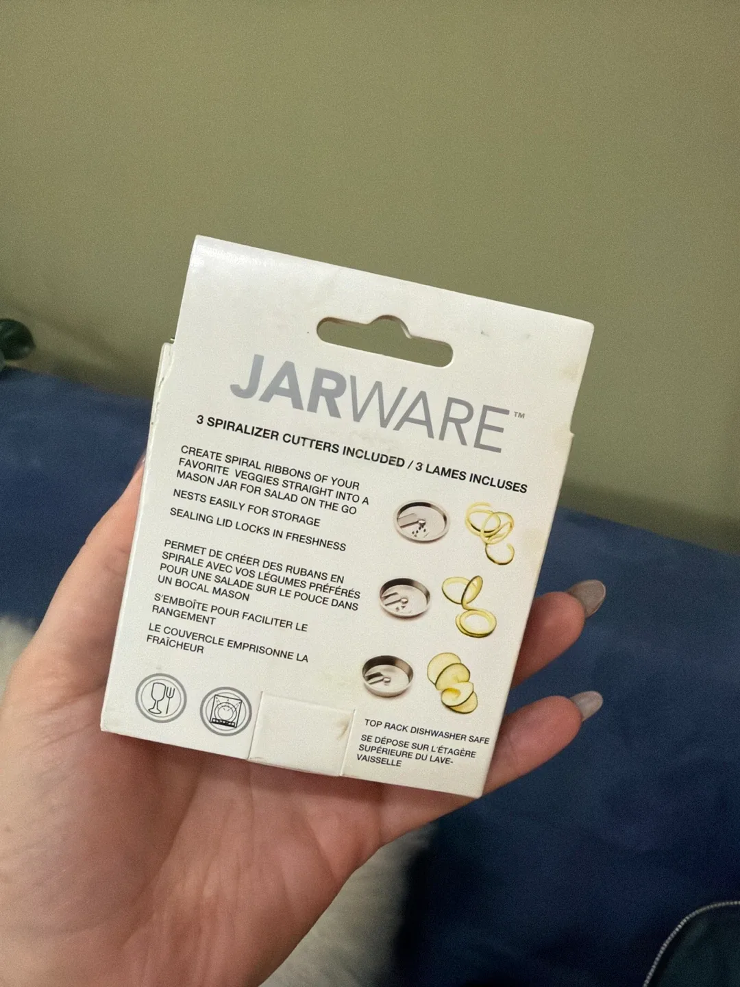 Jarware 3-in-1 Spiralizer image indicator(2)