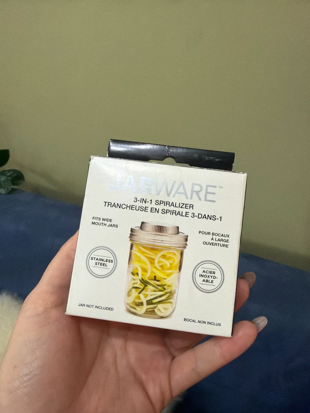 Jarware 3-in-1 Spiralizer