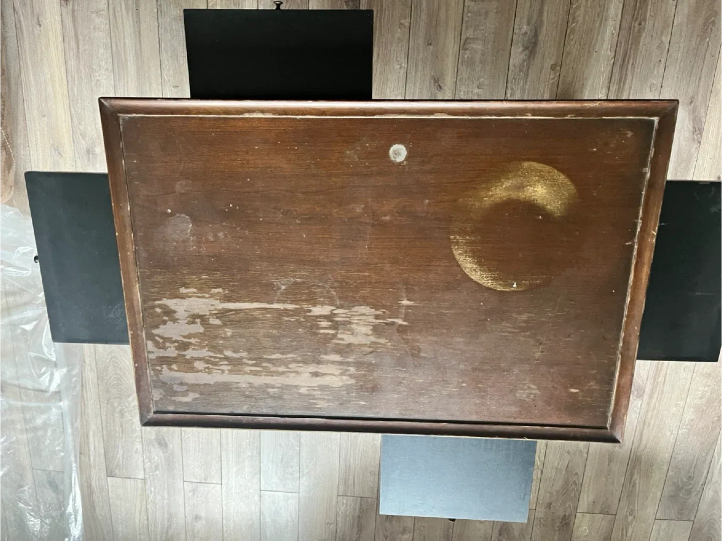 Vintage Wood Coffee Table image indicator(2)