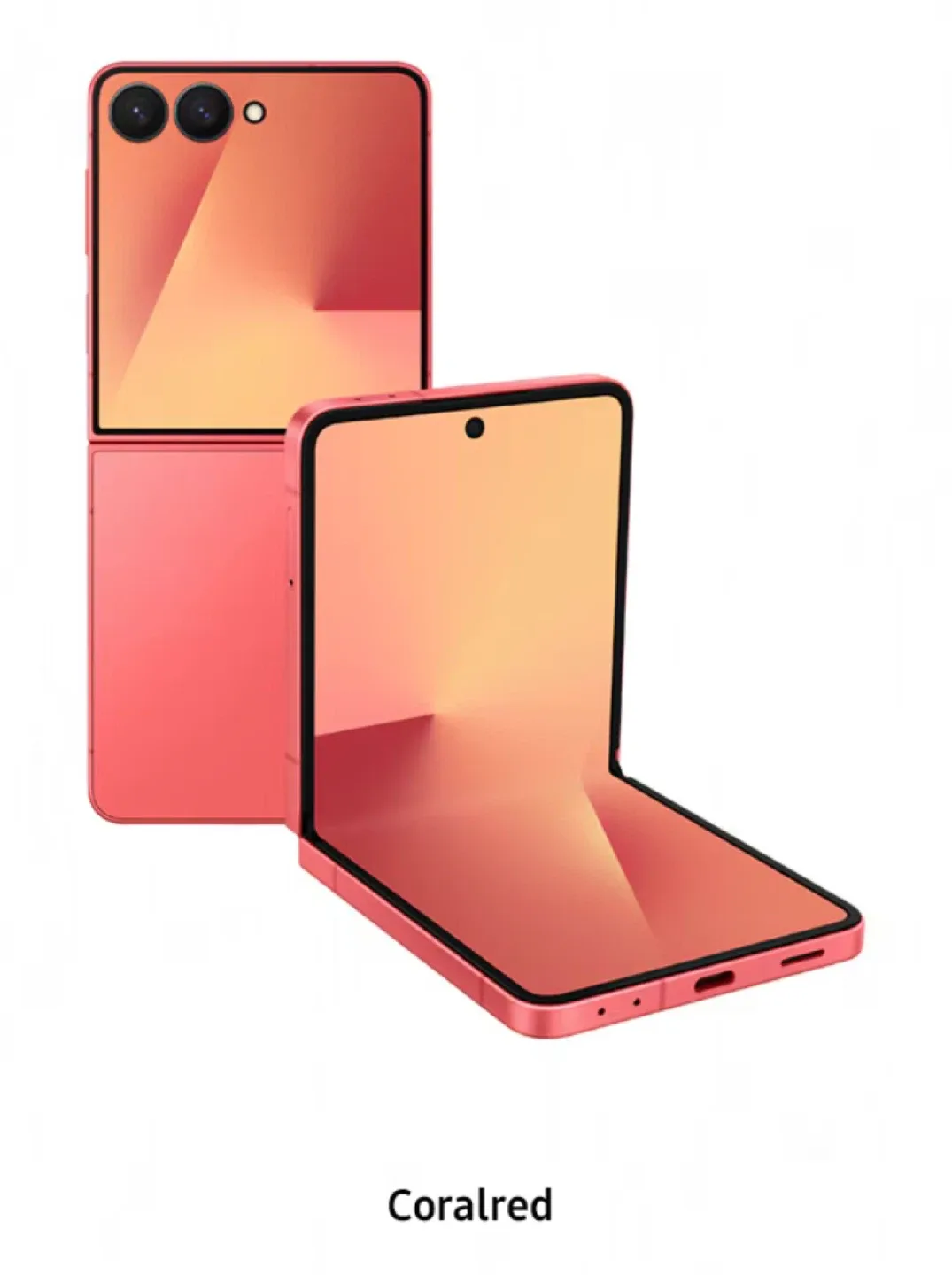 Samsung Galaxy Z Flip 7 Coral Red image indicator(5)