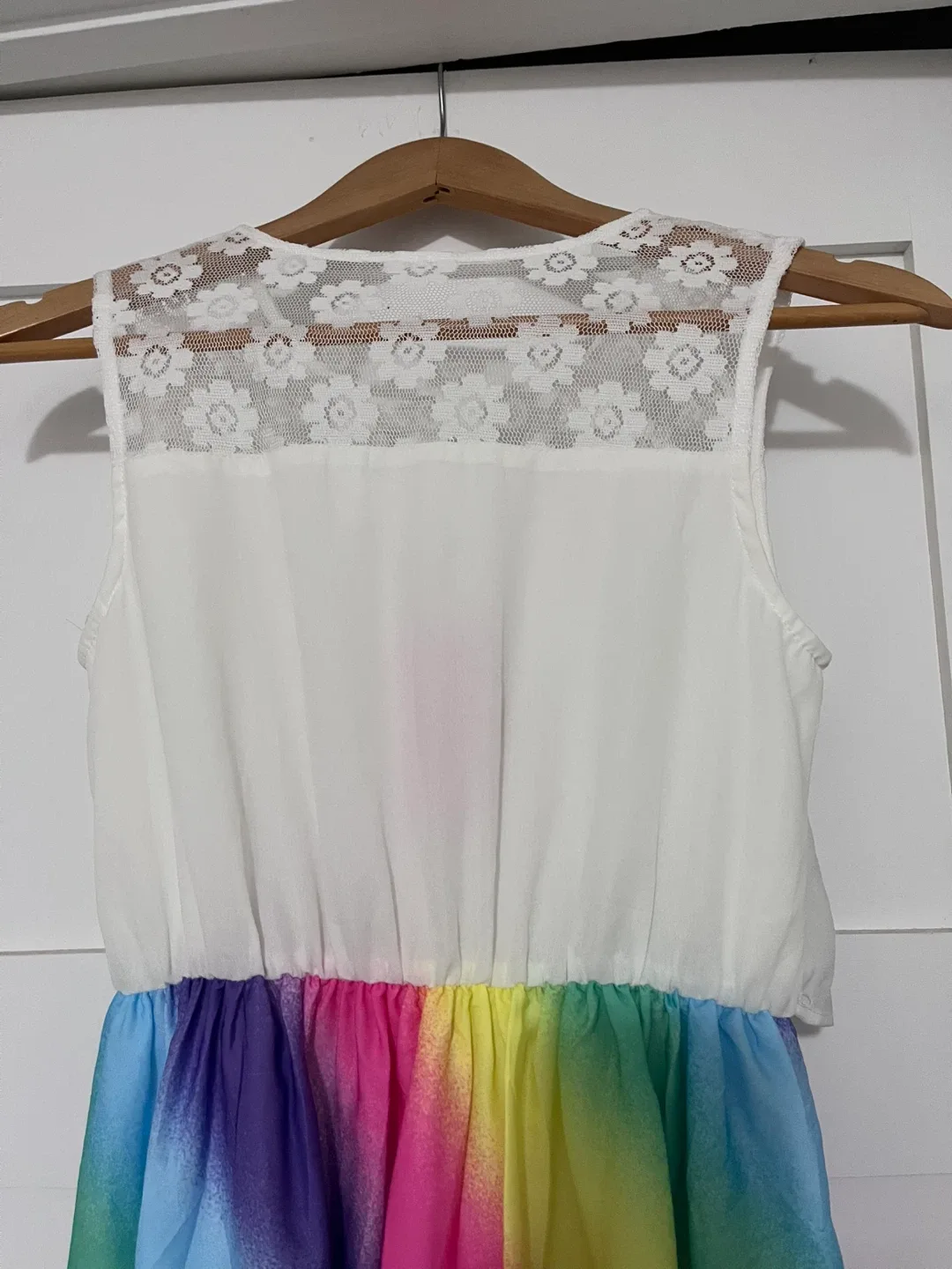 Sunny Fashion Rainbow Dress - Size 12 image indicator(3)