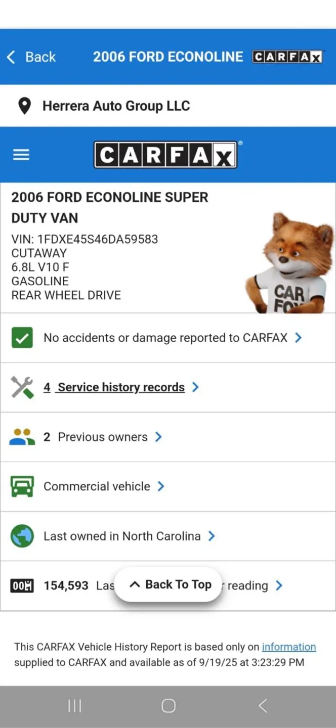 2006 Ford E-Series Truck image indicator(9)