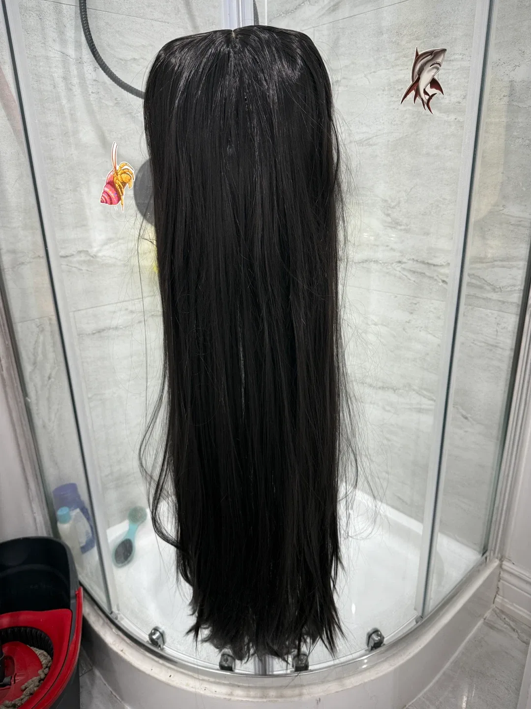 Long Black Wig