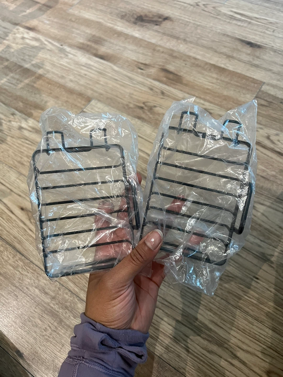 Black Metal Shower Organizers (no adhesive mounts) - photo 5