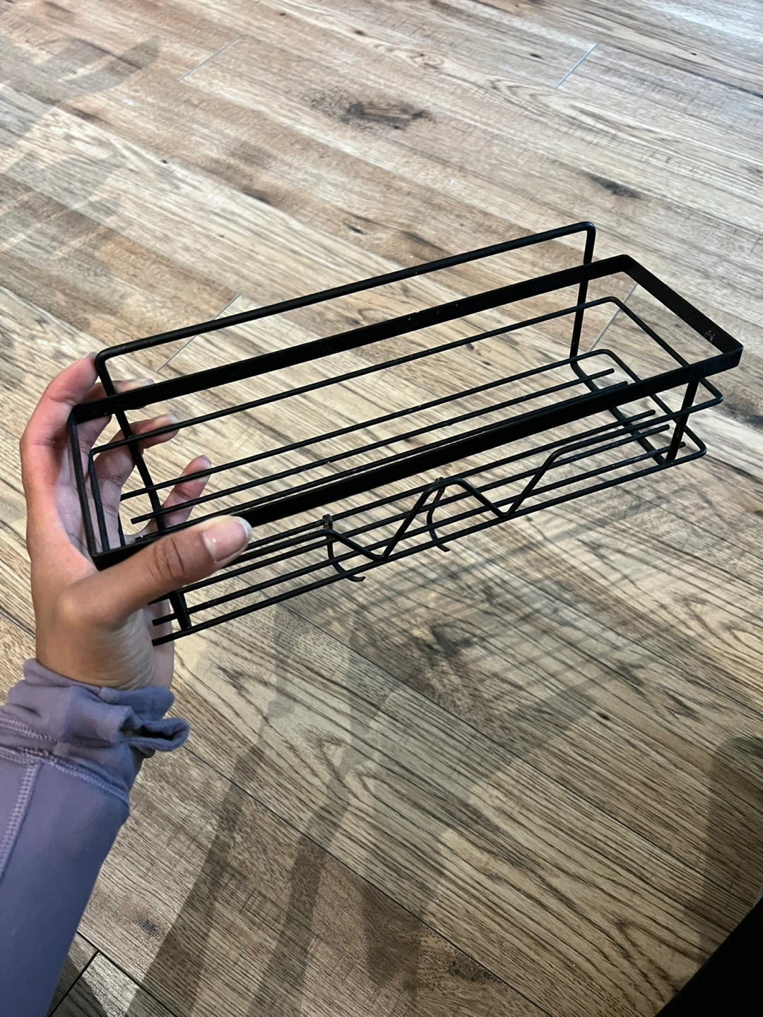 Black Metal Shower Organizers (no adhesive mounts) - photo 4
