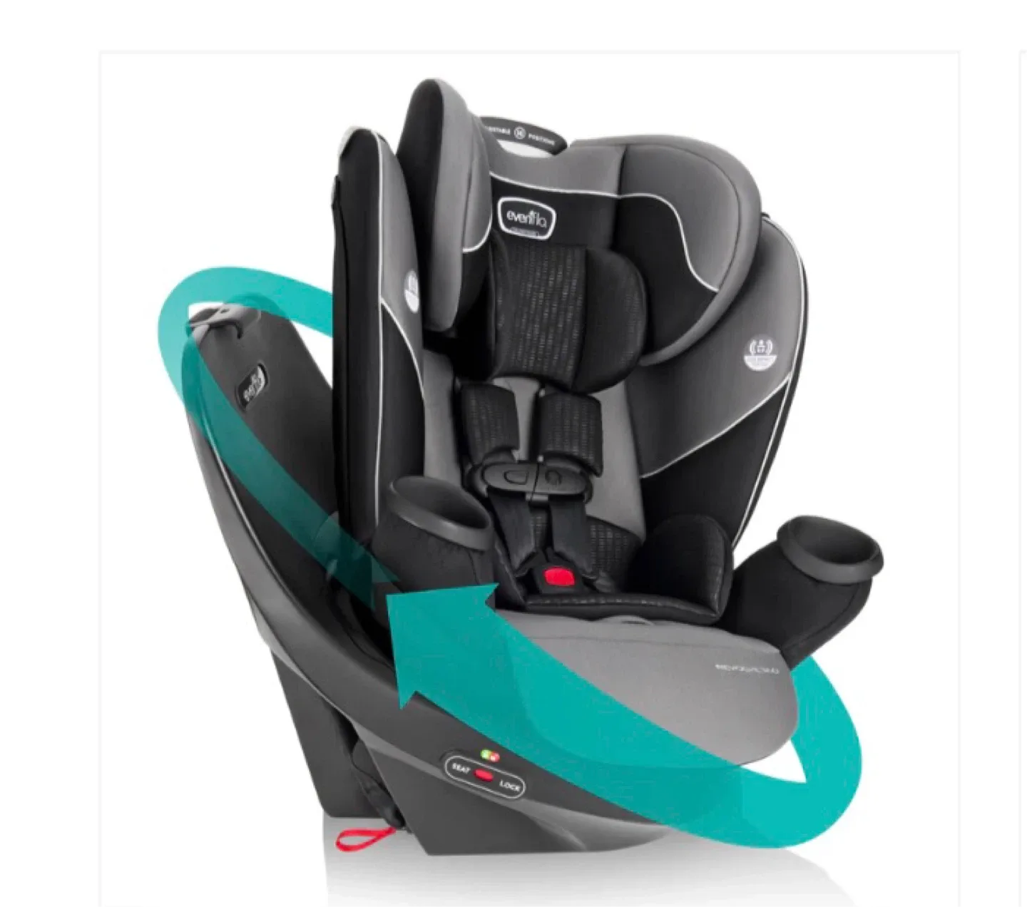 Evenflo Revolve360 Extend All-in-One Car Seat